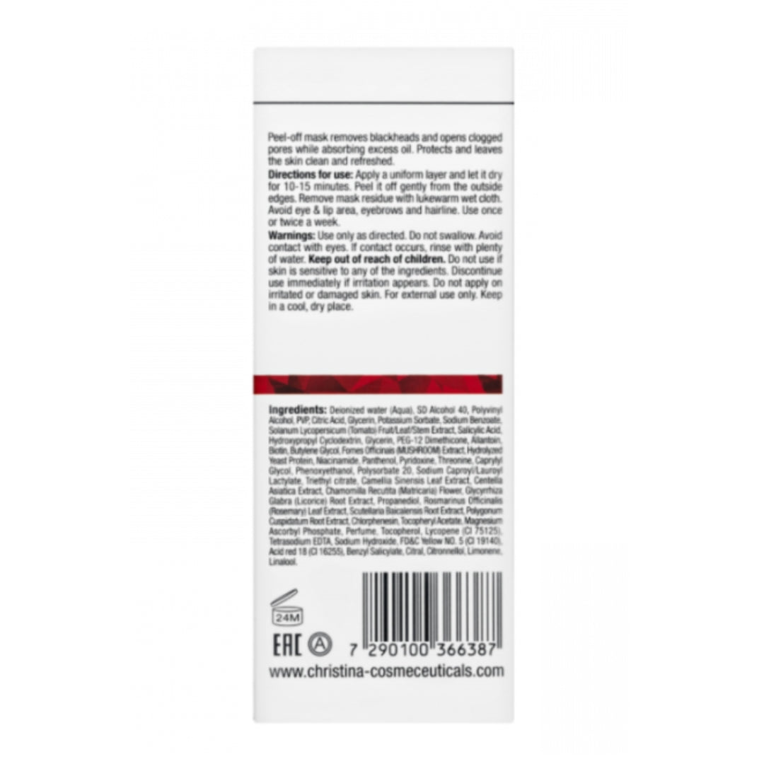 CHRISTINA COMODEX EXTRACT & REFINE PEEL-OFF MASK (75 ML)