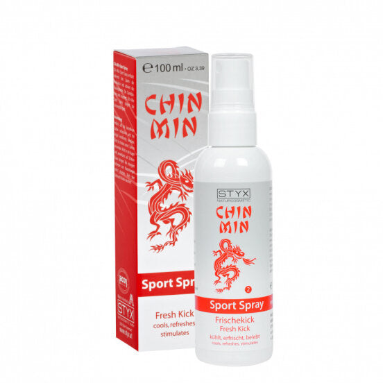 Chin Min Sport Spray 100ml | Refreshes the muscular system during sports and stimulates muscular tissue.