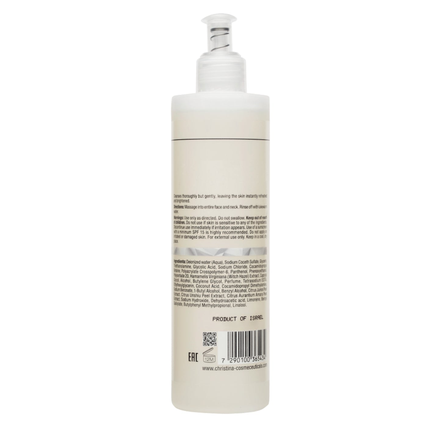 CHRISTINA ILLUSTRIOUS CLEANSER WITH AHA FOR PIGMENTATION SKIN (300 ML)