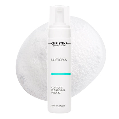 CHRISTINA UNSTRESS COMFORT CLEANSING MOUSSE - 200 ML