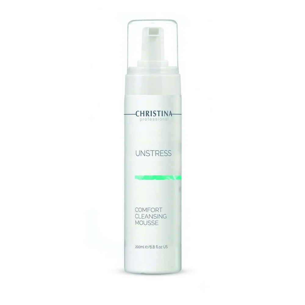 CHRISTINA UNSTRESS COMFORT CLEANSING MOUSSE - 200 ML